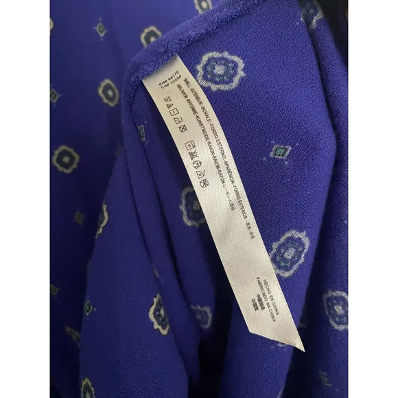 Free People Women's Botton Down Peasant Long Sleeve Blouse Size S - Picture 6 of 6